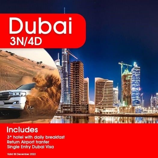 Dubai 3 Nights / 4 days